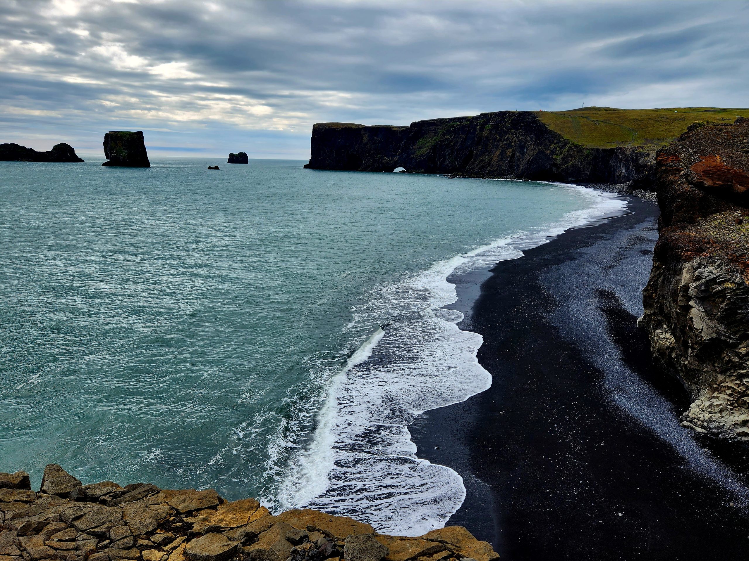 Iceland Black Sand beach